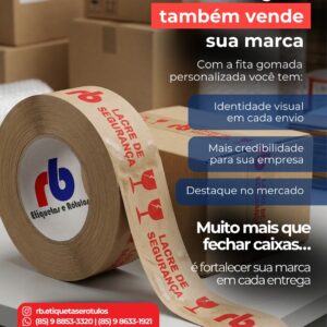 FITA GOMADA COM PERSONALIZAÇÃO