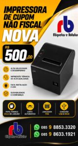 IMPRESSORA TÉRMICA NÃO FISCAL GET